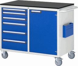 Zeige Details für Montagewagen Modell LL5.24.12, B 1145 x T 650 x H 970 mm, Melamin-Top 19 mm Bild von Montagewagen Modell LL5.24.12, B 1145 x T 650 x H 970 mm, Melamin-Top 19 mm