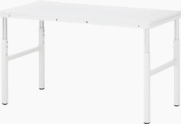 Zeige Details für Basis-Arbeitstisch 1800x500x650-1000 mm LxTxH, ohne Tischplatte Bild von Basis-Arbeitstisch 1800x500x650-1000 mm LxTxH, ohne Tischplatte