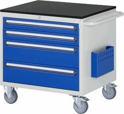 Zeige Details für Montagewagen Modell XL3.1, B 770 x T 650 x H 790 mm, Melamin-Top 19 mm Bild von Montagewagen Modell XL3.1, B 770 x T 650 x H 790 mm, Melamin-Top 19 mm