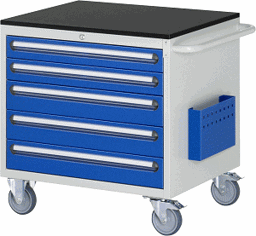 Zeige Details für Montagewagen Modell XL3.20, B 770 x T 650 x H 790 mm, Melamin-Top 19 mm Bild von Montagewagen Modell XL3.20, B 770 x T 650 x H 790 mm, Melamin-Top 19 mm