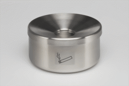 Zeige Details für Tischaschenbecher, Edelstahl
 Bild von Tischaschenbecher, Edelstahl