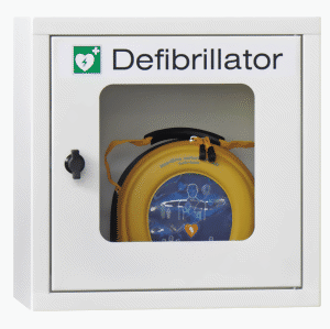 Bild von Hängeschränke für Defibrillatoren, 400x400x220mm HxBxT