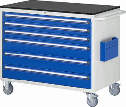 Zeige Details für Montagewagen Modell XXL5.9, B 1145 x T 650 x H 970 mm, Melamin-Top 19 mm Bild von Montagewagen Modell XXL5.9, B 1145 x T 650 x H 970 mm, Melamin-Top 19 mm