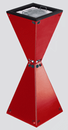 Zeige Details für Ascher Typ H 80, feuerrot RAL 3000
 Bild von Ascher Typ H 80, feuerrot RAL 3000