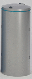 Zeige Details für Abfallsammler mit Doppeltüre, silber, für 110 Liter Abfallsäcke Bild von Abfallsammler mit Doppeltüre, silber, für 110 Liter Abfallsäcke