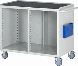 Zeige Details für Montagewagen Modell LL5, B 1145 x T 650 x H 975 mm, Metall-Top 25 mm mit Anti-Rutsch-Matte  Bild von Montagewagen Modell LL5, B 1145 x T 650 x H 975 mm, Metall-Top 25 mm mit Anti-Rutsch-Matte