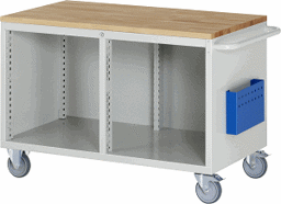 Zeige Details für Montagewagen Modell LL3, B 1145 x T 650 x H 795 mm, Buche-Top 25 mm Bild von Montagewagen Modell LL3, B 1145 x T 650 x H 795 mm, Buche-Top 25 mm