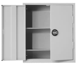 Zeige Details für Ordnungsschrank mit Lagersichtkästen, 780x690x285 mm HxBxT, Modell 10, RAL 7035 lichtgrau, ohne Lagersichtkästen Bild von Ordnungsschrank mit Lagersichtkästen, 780x690x285 mm HxBxT, Modell 10, RAL 7035 lichtgrau, ohne Lagersichtkästen