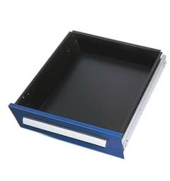 Zeige Details für Schublade H 125 mm x B 500 mm, Traglast 110 kg, RAL 5010 enzianblau Bild von Schublade H 125 mm x B 500 mm, Traglast 110 kg, RAL 5010 enzianblau