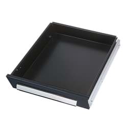 Zeige Details für Schublade H 100 mm x B 500 mm, Traglast 110 kg, RAL 7016 anthrazitgrau Bild von Schublade H 100 mm x B 500 mm, Traglast 110 kg, RAL 7016 anthrazitgrau