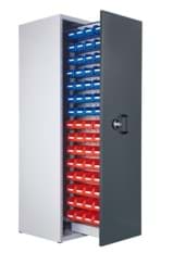 Zeige Details für Zugwagenschrank, 1 Auszug, 2000x590x600 mm HxBxT Bild von Zugwagenschrank, 1 Auszug, 2000x590x600 mm HxBxT