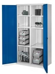 Zeige Details für Schwerlastschrank 1950x1000x600 mm HxBxT, Vollblechtüren Bild von Schwerlastschrank 1950x1000x600 mm HxBxT, Vollblechtüren