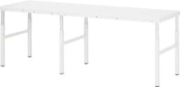 Zeige Details für Anbau-Arbeitstisch 1200x900x650-1000 mm LxTxH, ohne Tischplatte Bild von Anbau-Arbeitstisch 1200x900x650-1000 mm LxTxH, ohne Tischplatte