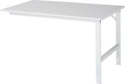 Zeige Details für Anbautisch, B 750 x T 800 x H 760-1080 mm, EGB-Melaminbeschichtete-Platte 28 mm Bild von Anbautisch, B 750 x T 800 x H 760-1080 mm, EGB-Melaminbeschichtete-Platte 28 mm