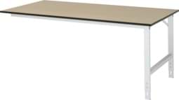 Zeige Details für Arbeitstisch, B 2000 x T 1000 x H 760-1080 mm Bild von Arbeitstisch, B 2000 x T 1000 x H 760-1080 mm