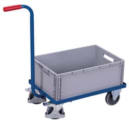 Zeige Details für Griffroller 890x420x875 mm BxTxH mit Kiste Bild von Griffroller 890x420x875 mm BxTxH mit Kiste