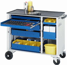 Zeige Details für Werkzeugwagen, B 1025 x T 520 x H 890 mm Bild von Werkzeugwagen, B 1025 x T 520 x H 890 mm