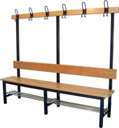 Zeige Details für Einseitige Sitzbank Kinder, Länge 2000 mm, Tiefe 320 mm Bild von Einseitige Sitzbank Kinder, Länge 2000 mm, Tiefe 320 mm