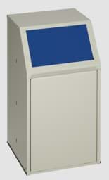 Zeige Details für WSG 39 für Papier, Klappe Blau (RAL 5010), Inhalt: ca. 39 L Bild von WSG 39 für Papier, Klappe Blau (RAL 5010), Inhalt: ca. 39 L