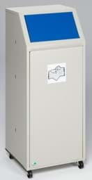 Zeige Details für WSG 69 für Papier, Klappe Blau (RAL 5010), für 110 Liter Säcke Bild von WSG 69 für Papier, Klappe Blau (RAL 5010), für 110 Liter Säcke