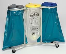 Zeige Details für 3-fach fahrbar für 110 L Säcke Bild von 3-fach fahrbar für 110 L Säcke