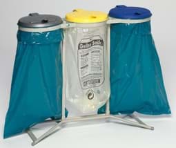 Zeige Details für 3-fach stationär für 110 L Säcke Bild von 3-fach stationär für 110 L Säcke