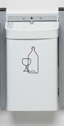 Zeige Details für City G 3, Farbe: RAL 9016 Weiss für Glas, für 35 Liter Säcke Bild von City G 3, Farbe: RAL 9016 Weiss für Glas, für 35 Liter Säcke