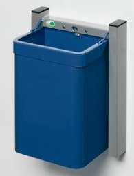 Zeige Details für City G 3, Farbe: RAL 5010 Blau für Papier, für 35 Liter Säcke Bild von City G 3, Farbe: RAL 5010 Blau für Papier, für 35 Liter Säcke