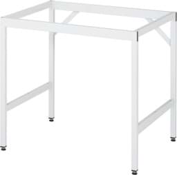 Zeige Details für Arbeitstisch - Grundgestell, B 840 x T 660 x H 780-830 mm, ohne Platte Bild von Arbeitstisch - Grundgestell, B 840 x T 660 x H 780-830 mm, ohne Platte