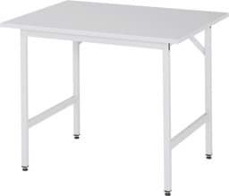 Zeige Details für Arbeitstisch, B 1000 x T 800 x H 800-850 mm, EGB-Melaminbeschichtete-Platte 28 mm Bild von Arbeitstisch, B 1000 x T 800 x H 800-850 mm, EGB-Melaminbeschichtete-Platte 28 mm
