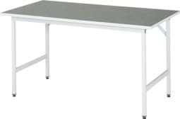 Zeige Details für Arbeitstisch, B 1500 x T 800 x H 800-850 mm Bild von Arbeitstisch, B 1500 x T 800 x H 800-850 mm