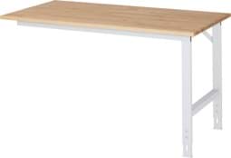 Zeige Details für Anbautisch, B 1000 x T 800 x H 760-1080 mm, Buche-Massiv-Platte 25 mm Bild von Anbautisch, B 1000 x T 800 x H 760-1080 mm, Buche-Massiv-Platte 25 mm
