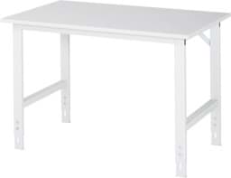 Zeige Details für Arbeitstisch, B 1250 x T 800 x H 760-1080 mm Bild von Arbeitstisch, B 1250 x T 800 x H 760-1080 mm