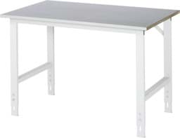 Zeige Details für Arbeitstisch, B 1250 x T 800 x H 760-1080 mm Bild von Arbeitstisch, B 1250 x T 800 x H 760-1080 mm