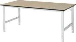Zeige Details für Arbeitstisch, B 2000 x T 1000 x H 760-1080 mm Bild von Arbeitstisch, B 2000 x T 1000 x H 760-1080 mm