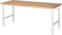 Zeige Details für Arbeitstisch, B 2000 x T 800 x H 760-1080 mm Bild von Arbeitstisch, B 2000 x T 800 x H 760-1080 mm