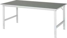Zeige Details für Arbeitstisch, B 2000 x T 1000 x H 760-1080 mm Bild von Arbeitstisch, B 2000 x T 1000 x H 760-1080 mm
