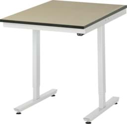 Zeige Details für Arbeitstisch 750x1000x720-1120 mm BxTxH mit MDF-Platte 22 mm Bild von Arbeitstisch 750x1000x720-1120 mm BxTxH mit MDF-Platte 22 mm