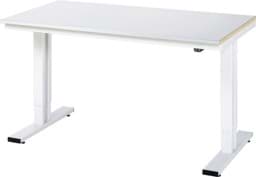 Zeige Details für Arbeitstisch 1500x800x720-1120 mm BxTxH mit Stahlblechbelag-Platte 25 mm (Stahlblechauflage 1.5 mm verzinkt) Bild von Arbeitstisch 1500x800x720-1120 mm BxTxH mit Stahlblechbelag-Platte 25 mm (Stahlblechauflage 1.5 mm verzinkt)