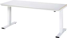 Zeige Details für Arbeitstisch 2000x800x720-1120 mm BxTxH mit Stahlblechbelag-Platte 25 mm (Stahlblechauflage 1.5 mm verzinkt) Bild von Arbeitstisch 2000x800x720-1120 mm BxTxH mit Stahlblechbelag-Platte 25 mm (Stahlblechauflage 1.5 mm verzinkt)