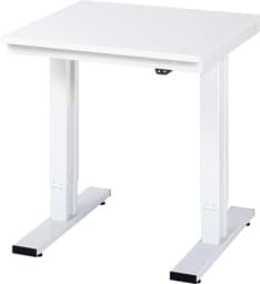Zeige Details für Arbeitstisch 750x800x720-1120 mm BxTxH mit EGB-Melamin-Platte 28 mm Bild von Arbeitstisch 750x800x720-1120 mm BxTxH mit EGB-Melamin-Platte 28 mm