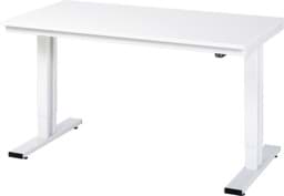 Zeige Details für Arbeitstisch 1500x800x720-1120 mm BxTxH mit EGB-Melamin-Platte 28 mm Bild von Arbeitstisch 1500x800x720-1120 mm BxTxH mit EGB-Melamin-Platte 28 mm