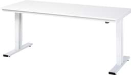 Zeige Details für Arbeitstisch 2000x800x720-1120 mm BxTxH mit EGB-Melamin-Platte 28 mm Bild von Arbeitstisch 2000x800x720-1120 mm BxTxH mit EGB-Melamin-Platte 28 mm