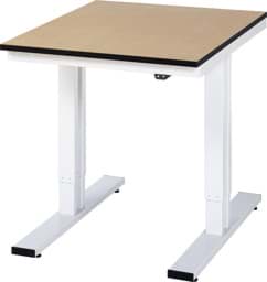 Zeige Details für Arbeitstisch 750x1000x720-1120 mm BxTxH mit MDF-Platte 22 mm Bild von Arbeitstisch 750x1000x720-1120 mm BxTxH mit MDF-Platte 22 mm