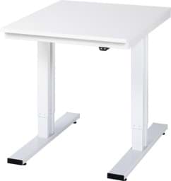 Zeige Details für Arbeitstisch 750x1000x720-1120 mm BxTxH mit Melamin-Platte 22 mm Bild von Arbeitstisch 750x1000x720-1120 mm BxTxH mit Melamin-Platte 22 mm