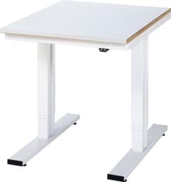 Zeige Details für Arbeitstisch 750x1000x720-1120 mm BxTxH mit Stahlblechbelag-Platte 25 mm (Stahlblechauflage 1.5 mm verzinkt) Bild von Arbeitstisch 750x1000x720-1120 mm BxTxH mit Stahlblechbelag-Platte 25 mm (Stahlblechauflage 1.5 mm verzinkt)