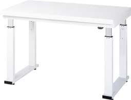 Zeige Details für Arbeitstisch 1250x700x740-1140 mm BxTxH mit Hartlaminat-Platte 40 mm (mit 0,8 mm HPL Auflage) Bild von Arbeitstisch 1250x700x740-1140 mm BxTxH mit Hartlaminat-Platte 40 mm (mit 0,8 mm HPL Auflage)