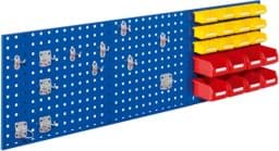 Zeige Details für Kombiplatten-Set 3 mit Zugehör, enzianblau Bild von Kombiplatten-Set 3 mit Zugehör, enzianblau