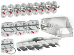 Zeige Details für Hakensortiment 15-teilig, alufarben Bild von Hakensortiment 15-teilig, alufarben