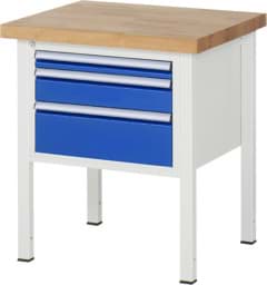 Zeige Details für Werkbank Modell 8126, B 750xT 700xH 840mm, Buche-Massiv-Platte 40mm Bild von Werkbank Modell 8126, B 750xT 700xH 840mm, Buche-Massiv-Platte 40mm